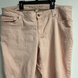Sonoma Women's Pink Jeans